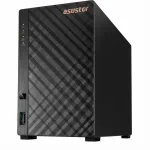 Asustor AS1202T NAS-/salvestusserver Torn Realtek 1 GB DDR4 0 TB ADM Must