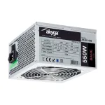 Akyga Basic AK-B1-550 ATX toiteplokk 550 W, 120 mm ventilaator, passiivne PFC, hall