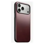 Nahast &uuml;mbris Nomad Modern iPhone 17 Pro Max (6,9 tolli) &mdash; Burgundia, nahk+TPU+PC