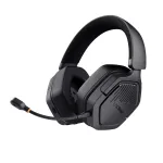 Trust GXT 493 Carus Peakomplekt Juhtmega ja juhtmevaba Peapael, Kiiver M&auml;ngimine USB USB-C / USB Type-A Bluetooth Must