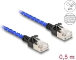 DeLOCK RJ45 Cat.6A v&otilde;rgukaabel 0,5 m sinine