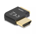 DeLOCK HDMI-adapter isane emasele 90&deg; paremnurkne 8K 60 Hz metallist