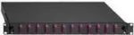Fiiberoptiline patch-paneel Rutenbeck 2280301240 LC Duplex MM 24 porti 1U, must RAL 9005