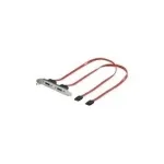 Wentronic goobay - SATA katteplaat, sisemine/v&auml;line - Serial ATA 150/300 - SATA (W) eSATA-le (M) - 50 cm (93046)