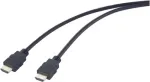 SpeaKa Professional HDMI-&uuml;henduskaabel HDMI-A-pistik pistik 5,00 m must SP-12816088 4K UHD (SP-12816088)