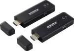 SpeaKa Professional SP-TR-450 HDMI juhtmevaba edastuskomplekt 50 m 30 Hz 3840 x 2160 pikslit integreeritud (SP-12883548)