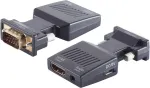 Kaabli adapter VGA (D-Sub) HDMI + 3,5 mm ShiverPeaks BS10-01005