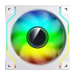 Darkflash DM20 Valge 120 mm 3‑pin jahutusventilaator arvutikorpusele ja protsessori jahutusele