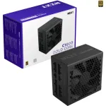 C1000 GOLD CORE, PC-toiteplokk must, 1x 12-kontaktiline k&otilde;rge v&otilde;imsusega GPU, 3x PCIe, kaablihaldus, 1000 vatti