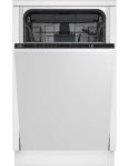 N&otilde;udepesumasin BEKO DIS46120 t&auml;ielikult sisseehitatav kitsas 45 cm, 11 komplekti, valge, 46 dB, E-energiaklass