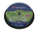 Verbatim CD-RW 12x 700 MB 10 tk