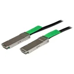 StarTech.com MSA Compliant QSFP+ Direct-Attach Twinax kaabel - 2 m (6.6 ft)~MSA Uncoded &Uuml;hilduv 2m 40G QSFP+ to QSFP+ Direct Attach Breakout kaabel Twinax - 40 GbE QSFP+ Copper DAC 40 Gbps Low Power Passive transiiver Module DAC