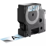 DYMO autentsed D1 sildid | 24 mm x 7 m rull | Must tr&uuml;kk l&auml;bipaistval | Isekleepuvad sildid LabelManageri sildiprinteritele