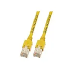 V&otilde;rgukaabel EFB Elektronik K8015.0,50 RJ-45 Cat5e 0,5 m kollane