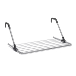 Pesukuivatusrest riputusklambriga Brabantia 105241 valge 710mm x 290mm x 690mm