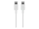 Goobay USB-C laadimis- ja s&uuml;nkroonimiskaabel, 2 m, valge | Goobay