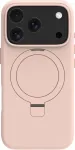 dbramante1928 Roskilde Kick Back Cover for Mobile Phone - MagSafe Compatibility - ICON - Rose Sand - for Apple iPhone 17 Pro