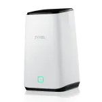 Zyxel FWA510 traadita ruuter Multi-Gigabit Ethernet Kolmriba (2,4 GHz / 5 GHz / 5 GHz) 5G Must, Valge
