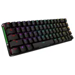 ASUS ROG Falchion NX mehaaniline m&auml;nguklaviatuur, 65% vormitegur, ROG NX Red l&uuml;litid, juhtmevaba/juhtmega, RGB taustvalgus, must