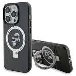 Karl Lagerfeld KLHMP15LHMRSKCK K&otilde;vakestaga r&otilde;ngasalus MagSafe iPhone 15 Pro 6.1 must
