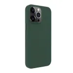 Evelatus Apple iPhone 14 Pro Genuine Leather Case with MagSafe Dark Green