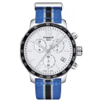 TISSOT T-Sport Quickster meeste kronograaf-kell 42mm musta PVD-ga roostevaba teras ja nailonrihm