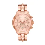 Michael Kors Pyper naiste roosakuldse tooniga roostevabast terasest kronograafkell MK6713