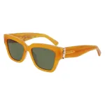 Longchamp LO745S-741 naiste p&auml;ikeseprillid Havana atsetaat ruudukujuline 53mm