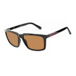 GUESS GF00062-5901E meeste kandilised p&auml;ikeseprillid - must raam, hall l&auml;&auml;ts, 59 mm