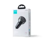 Joyroom 3-in-1 autolaadija Bluetooth FM-saatjaga, 70W PD, must (JR-CL26)