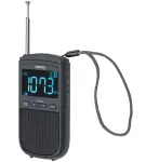 Camry | Kaasaskantav miniraadio | CR 1905 | &Auml;ratusfunktsioon | Must