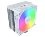Montech NX400 White ARGB protsessori &otilde;hkjahuti, 120 mm, mitme sokli tugi, valge
