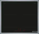Bosch Serie 6 PVQ645HB1E pliit Must sisseehitatud 60 cm induktsioonpliit 4 tsooniga