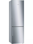 Bosch Serie 6 KGE398IBP k&uuml;lmik-s&uuml;gavk&uuml;lmik, 343 l (249 l k&uuml;lmik / 94 l s&uuml;gavk&uuml;lm), energiaklass B, 201 cm, &uuml;mberp&ouml;&ouml;ratav uks, roostevaba teras