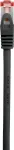 Renkforce RF-5469256 CAT 6 S/FTP patchkaabel, RJ45, 2 m, must, t&otilde;mbevastane, kullatud kontaktid, tulekindel