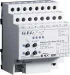 GIRA ruloode/kardinate ajam 2-kanaliline 230 V AC KNX/EIB DIN-liinile 215200