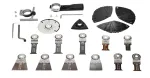 FEIN Profi Set 45-osaline Starlock Max v&otilde;nkuva mitmeotstarbelise t&ouml;&ouml;riista tarvikute komplekt 35222967120