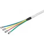 Wentronic Goobay 80 dB Quattro koaksiaalne antennikaabel F-pistikutega, 2x varjestatud, CCS, 10 m 67330