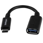 StarTech.com USB-C&ndash;USB-A adapterkaabel &ndash; M/F &ndash; 6 tolli &ndash; USB 3.0 (5 Gbit/s) &ndash; USB-IF sertifitseeritud
