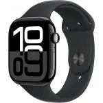 Apple Watch Series 10 alumiiniumkorpuse GPS + mobiilside 46 mm Diamond Must spordirihm must M/L