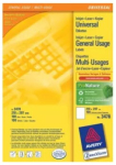 Mitmeotstarbelised sildid Avery 3478