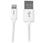 StarTech.com 1 m USB&ndash;Lightning-kaabel &ndash; iPhone/iPad/iPod-laadimiskaabel &ndash; kiirlaadimisega Lightning&ndash;USB-kaabel &ndash; Apple MFi sertifitseeritud &ndash; valge