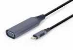 GEMBIRD USB-C VGA-kuvaridapter, 15 cm, kosmosehall