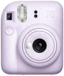 Kiirkaamera Fujifilm Instax Mini 12 lilla &mdash; pilt 86&times;54 mm, film 62&times;46 mm, 60 mm fookuskaugus