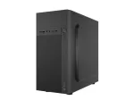 PC korpus NATEC Helix Mini Torn Must &mdash; microATX/Mini-ITX, 3x3,5 tolli + 5x2,5 tolli, 33 cm GPU, USB-C/USB-A pordid