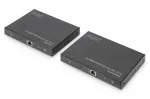 DIGITUS HDMI 2.0 HDMI KVM pikenduskomplekt - 70 m, USB 1.1, puutepaneeli tugi