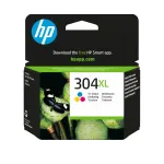 HP 304XL kolmev&auml;rviline originaalne tindikassett