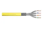 DIGITUS paigalduskaabel - CAT 7A - S/FTP - AWG 22/1 simplex - 500 m - kollane - B2ca