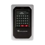 Origin Storage DataLocker DL4 FE v&auml;line kaasaskantav kr&uuml;pteeritud HDD, 1 TB, USB-C / USB-A