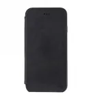 Tellur TLL118794 &otilde;huke ehtsast nahast raamatukujuline &uuml;mbris iPhone 7 Plus / 8 Plus jaoks, 14 cm (5,5 tolli), must